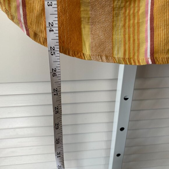 Anthropologie Pilcro The Serena Surf Henley, Yellow Combo, Size S - Picture 3 of 7